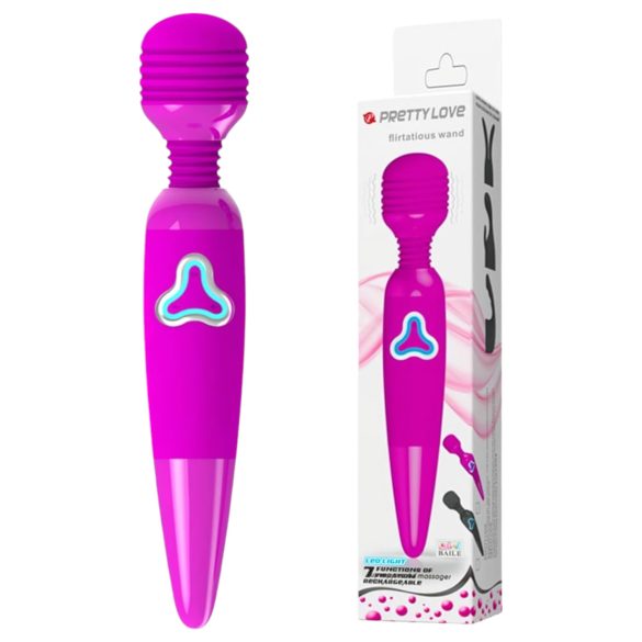 Pretty Love Wand - Wiederaufladbarer Massagevibrator (Lila)