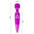 Pretty Love Wand - Wiederaufladbarer Massagevibrator (Lila)