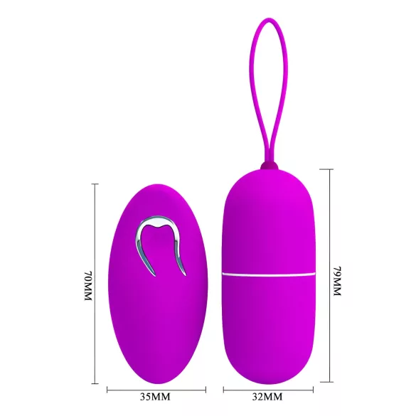 Pretty Love Arvin - tragbares Funk-Vibratorei (Pink)