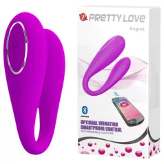   Pretty Love August - App-gesteuerter G-Punkt- und Klitorisstimulator Vibrator (Pink)