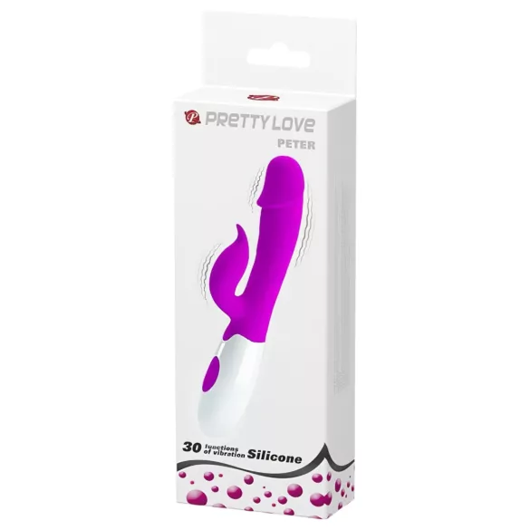 Pretty Love Peter - Klitoris-Vibrator mit Arm (lila)