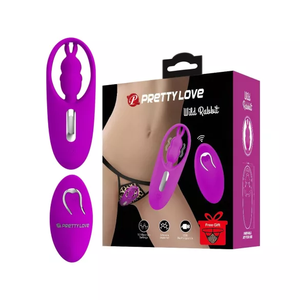 Pretty Love Wild Rabbit - Häschen-Klitorisstimulator (pink)