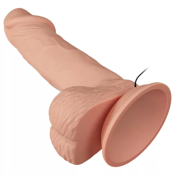 Baile Zebulon - Naturgetreuer Hoden-Vibrator - 19cm (Natur)