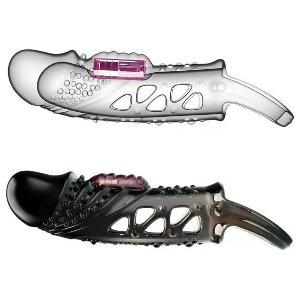 Pretty Love Cecelia - Penisring mit Vibration (schwarz)
