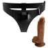 Pretty Love Harness - universeller Strap-on - 17 cm (schwarz)