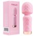 Vibeconnect - Akku, wasserdichter Mini-Massage-Vibrator (Rosa)