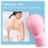 Vibeconnect - Akku, wasserdichter Mini-Massage-Vibrator (Rosa)