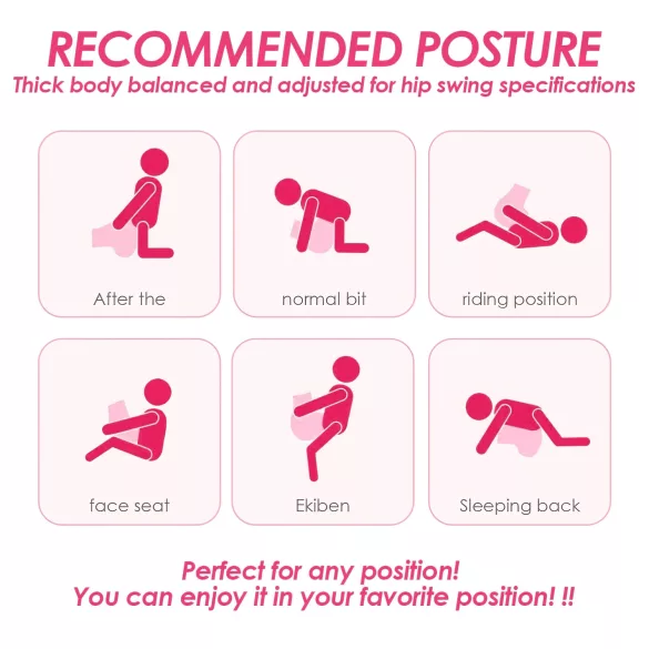 Vibeconnect - App-gesteuerter Torsomasturbator für Männer (naturfarben)