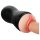 Vibeconnect - Lebensechtes Mund- & Vaginalmasturbator (Natur-Schwarz)