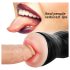 Vibeconnect - Lebensechtes Mund- & Vaginalmasturbator (Natur-Schwarz)