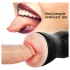 Vibeconnect - Lebensechtes Mund- und Fake-Pussy-Masturbator (Natur-Schwarz)