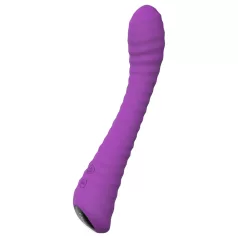   Sex HD Sunshine - wiederaufladbarer, gerillter G-Punkt-Vibrator (lila)