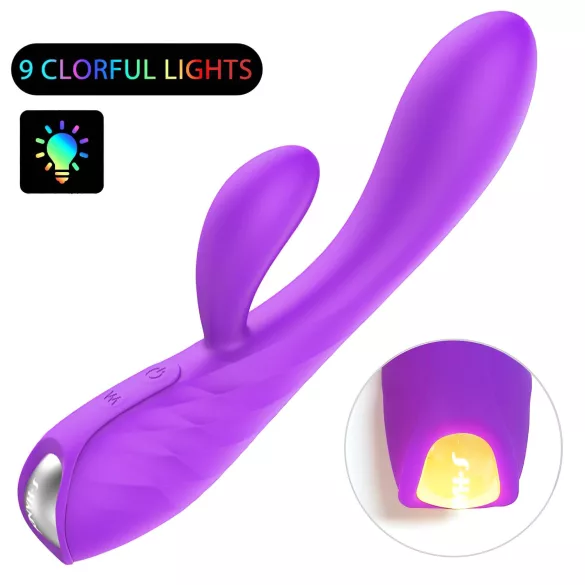 Sex HD Musen - wiederaufladbarer, wasserdichter Vibrator (lila)