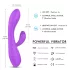 Sex HD Musen - wiederaufladbarer, wasserdichter Vibrator (lila)