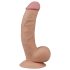 Lovetoy Ultra Soft - flexibler, naturgetreuer Dildo - 21,5 cm (Natur)