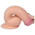 Lovetoy Ultra Soft - flexibler, naturgetreuer Dildo - 21,5 cm (Natur)