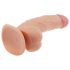 Lovetoy Ultra Soft - flexibler, naturgetreuer Dildo - 21,5 cm (Natur)