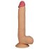 Lovetoy King-Size Dildo - 25 cm, naturgetreu mit Saugnapf