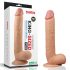 Lovetoy King-Size Dildo - 25 cm, naturgetreu mit Saugnapf