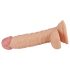 Lovetoy Real Extreme G-Punkt Dildo - 19cm - mit Saugnapf und Hoden - natur