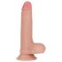 Lovetoy Nature Cock - Doppelschichtige realitätsnahe Dildo - 18cm (natur)