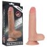 Lovetoy Nature Cock - Doppelschichtige realitätsnahe Dildo - 18cm (natur)