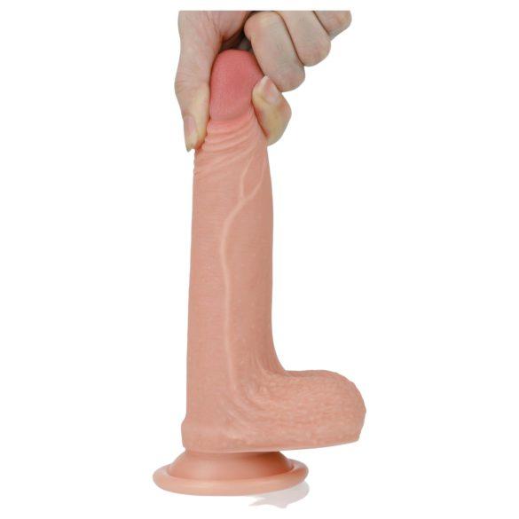 Lovetoy Nature Cock - Doppelschichtige realitätsnahe Dildo - 18cm (natur)