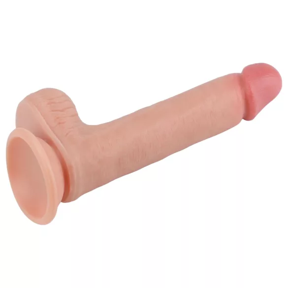 Lovetoy Nature Cock - Doppelschichtiger, realistischer Dildo 20cm (natur)