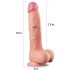 Lovetoy Nature Cock - Doppelschichtigen, naturgetreuen Dildo - 25cm (Natur)