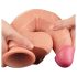 Lovetoy Nature Cock - Doppelschichtigen, naturgetreuen Dildo - 25cm (Natur)