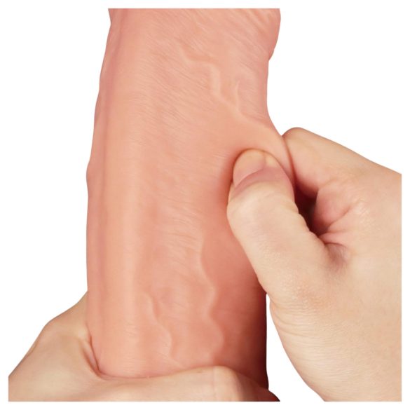 Lovetoy Nature Cock - zweischichtiges realistisches Dildo - 28cm (natur)