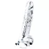 Lovetoy Flawless Clear - Haftdildo - 19cm (transparent)