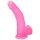 Lovetoy Jelly Studs - Saugfuß Dildo 20cm (pink)