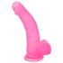 Lovetoy Jelly Studs - Saugfuß Dildo 20cm (pink)