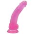 Lovetoy Jelly Studs - Saugfuß Dildo 20cm (pink)