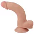 Lovetoy Sliding-Skin - zweischichtiger Dildo - 21cm (natur)