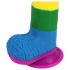 Lovetoy Prider - Lebenstreuer Dildo mit Hoden - 20cm (Regenbogen)