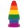 Lovetoy Prider - Regenbogen Analdilatator - 15cm