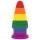 Lovetoy Prider - Anal-Dehnungs-Plug - 15 cm (Regenbogen)
