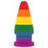 Lovetoy Prider - Anal-Dehnungs-Plug - 15 cm (Regenbogen)