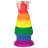 Lovetoy Prider - Anal-Dehnungs-Plug - 15 cm (Regenbogen)