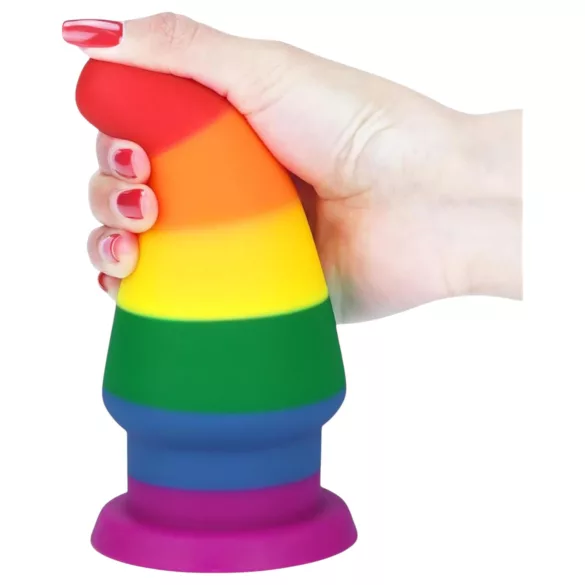 Lovetoy Prider - Anal-Dehnungs-Plug - 15 cm (Regenbogen)