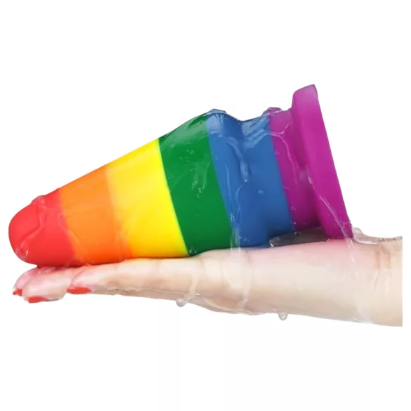 Lovetoy Prider - Anal-Dehnungs-Plug - 15 cm (Regenbogen)