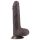 Lovetoy Sliding-Skin - zweischichtiger Dildo - 18cm (braun)