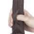 Lovetoy Sliding-Skin - zweischichtiger Dildo - 23cm (braun)