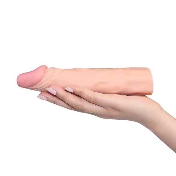 Lovetoy Pleasure X-tender - Penishülle - 19cm (natur)