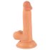 Mr. Rude - Realistischer Saugnapf-Dildo mit Hoden - 17cm (Natur)