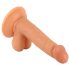 Mr. Rude - Realistischer Saugnapf-Dildo mit Hoden - 17cm (Natur)