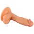 Mr. Rude - Realistischer Saugnapf-Dildo mit Hoden - 17cm (Natur)