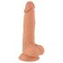 Mr. Rude - Lebensechter Saugnapf-Dildo - 19cm (natur)